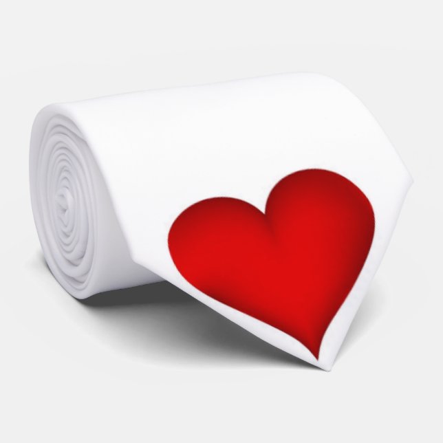 Valentine Neck Tie Krawatte (Gerollt)