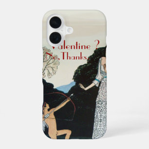 VALENTINE ? NEIN, DANKE /RETRO ANTI VALENTINE'S DA iPhone 16 HÜLLE