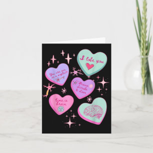 Valentine Neuro Krankenschwester Gehirn Anatomie N Karte