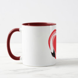 Valentine niedlicher Tiere Liebe Tasse