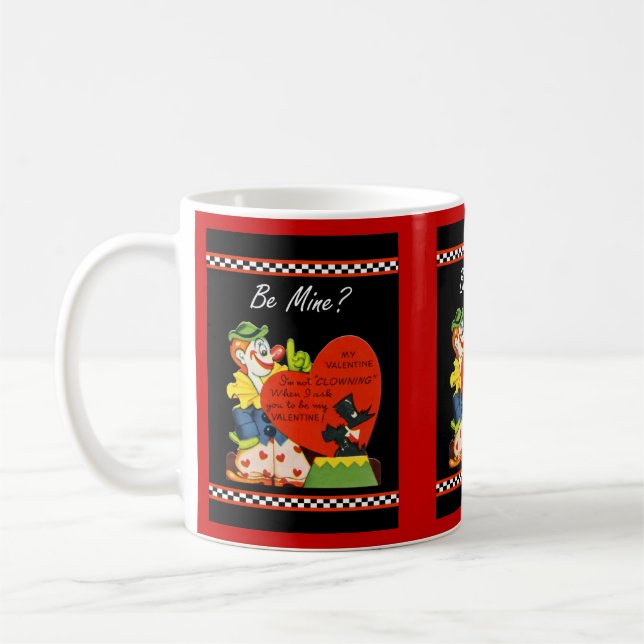 Valentine Not Clowning Around Scottish Terrier Kaffeetasse (Links)