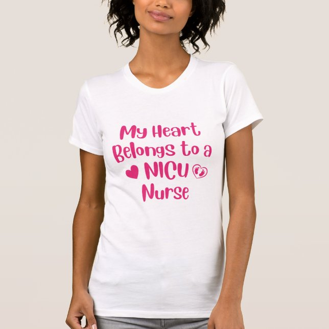 Valentine Nurse Appreciation T-Shirt (Vorderseite)