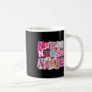Valentine-Nurse Notiz Liebesherzen Stethoskop Mädc Kaffeetasse