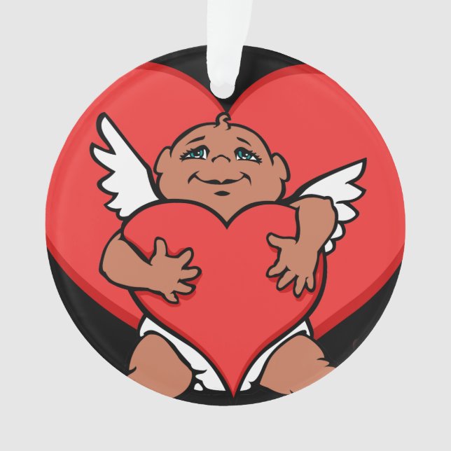 Valentine Ornament Custom Cupid (Vorderseite)