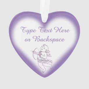 Valentine Ornament Custom Cupid