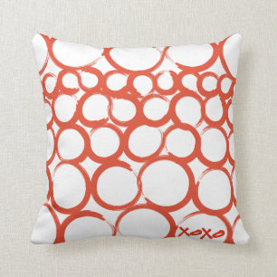 Valentine Painted XOXO Kissen