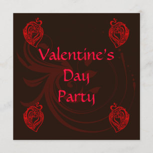 Valentine-Party Einladung