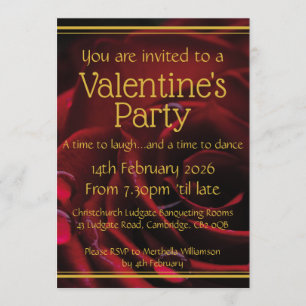 VALENTINE PARTY Scripting Christliche Feier Einladung
