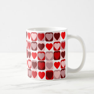 Valentine Patchwork Kaffeetasse