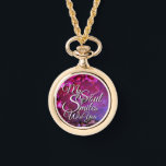 Valentine Photo Watch Necklace Love Quote Necklace Armbanduhr<br><div class="desc">Celebrate love with this custom Valentine photo watch necklace, crafted with a durable alloy case and elegant alloy chain for a timeless look. Featuring the heartfelt quote “my soul smiles with you”, this personalised watch necklace is designed to capture deep emotional connections. Perfect for Valentine’s Day and romantic occasions, this...</div>