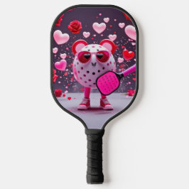 Valentine Pickleball Liebe - Herz & Paddle Design