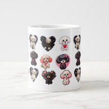 Valentine Poodle Dog | Hundeliebhaber |