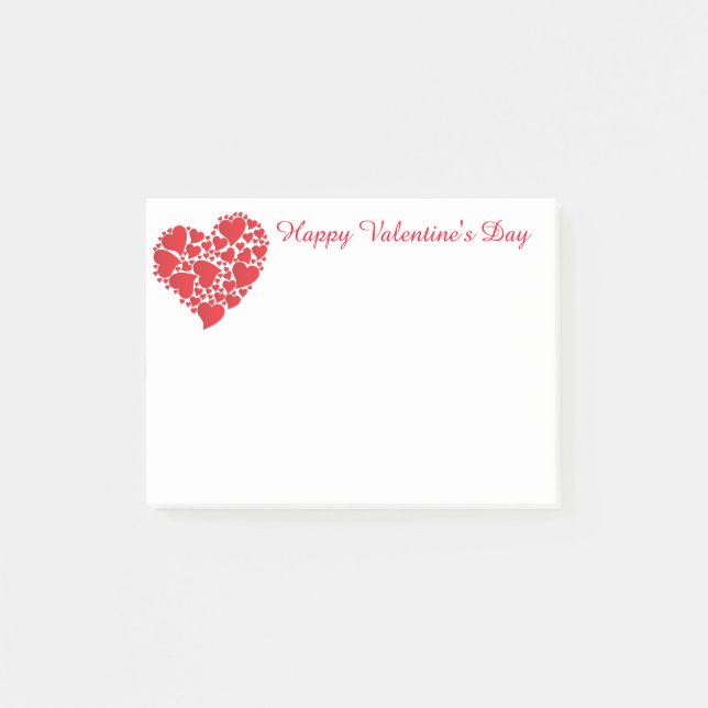 Valentine Post-it-Notes Post-it Klebezettel (Vorderseite)