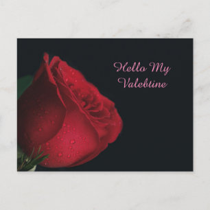 Valentine Postkarte