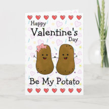 Valentine Potato Personalisiert