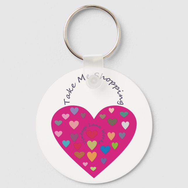 Valentine Red Purse Schlüsselanhänger (Vorderseite)