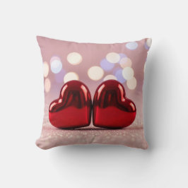 valentine romantic heart decoration couple kissen