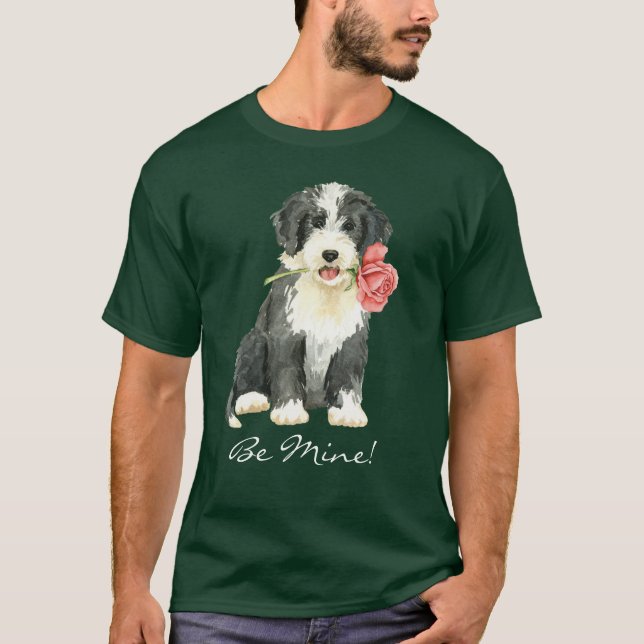 Valentine Rose Beardie T-Shirt (Vorderseite)