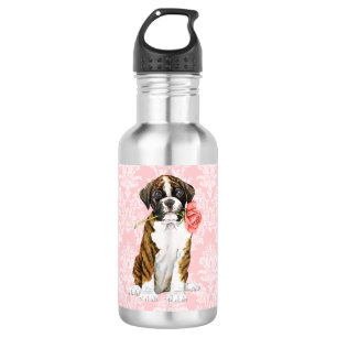 Valentine Rose Boxer Edelstahlflasche