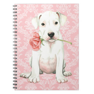 Valentine-Rose Dogo Notizblock