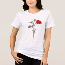 Valentine Rose Graphic Women’s T-Shirt  Tri-Blend Shirt