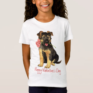 Valentine-Rose GSD T-Shirt