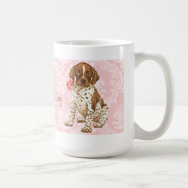 Valentine-Rose GSP Kaffeetasse (Rechts)