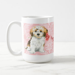 Valentine-Rose Havanese Tasse