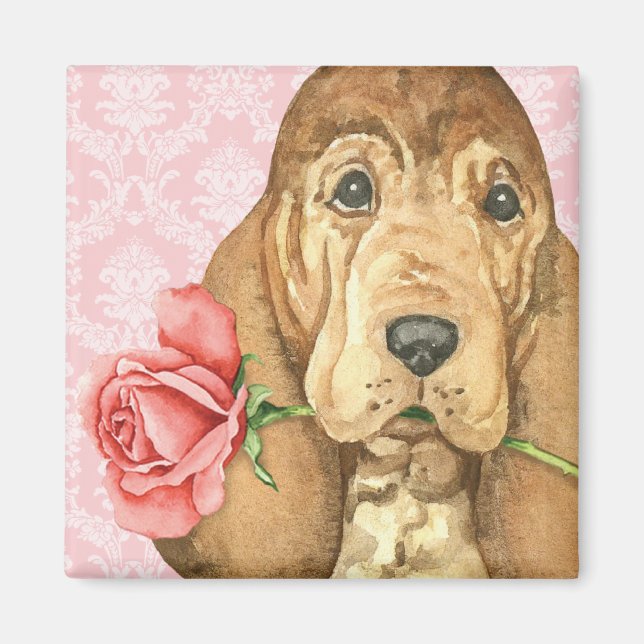 Valentine Rose Magnet (Vorne)
