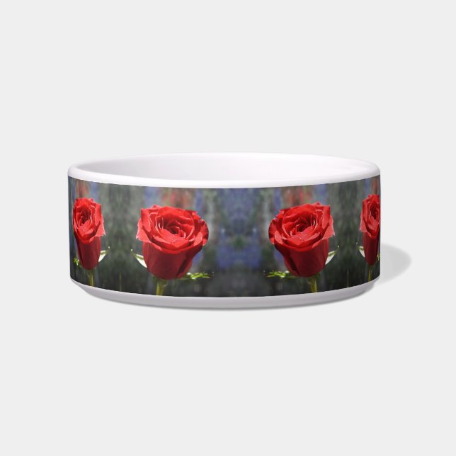 Valentine Rose Pet Bowl Napf (Links)