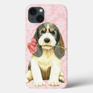 Valentine Rose Petit Basset Griffon Vendeen Case-Mate iPhone Hülle