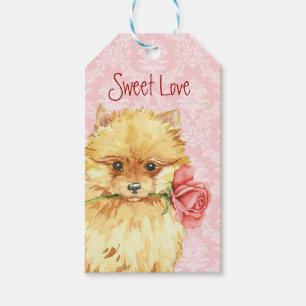 Valentine Rose Spitz Geschenkanhänger