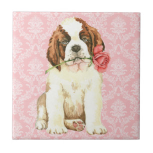 Valentine Rose St. Bernard Fliese