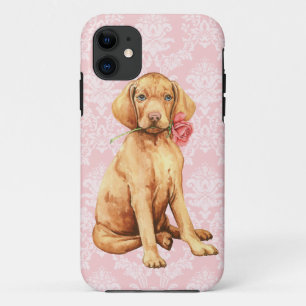 Valentine Rose Vizsla iPhone 11 Hülle