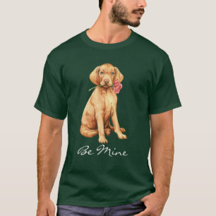 Valentine Rose Vizsla T-Shirt