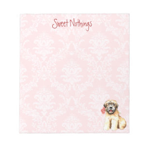Valentine Rose Wheaten Notizblock