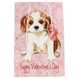 Valentine-Rosen-Kavalier Mittlere Geschenktüte