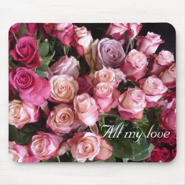Valentine-Rosen Mousepad (Vorne)