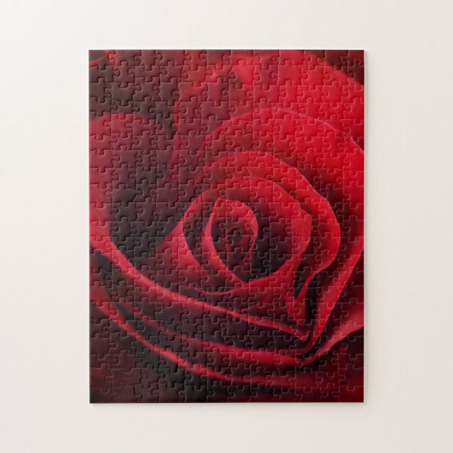 Valentine-Rote Rose Puzzle (Vertikal)