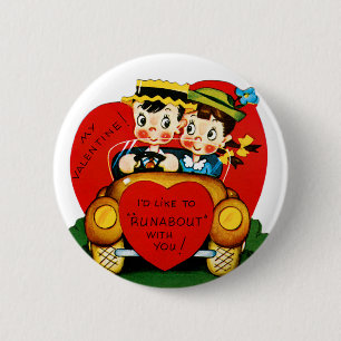 Valentine Runabout Button