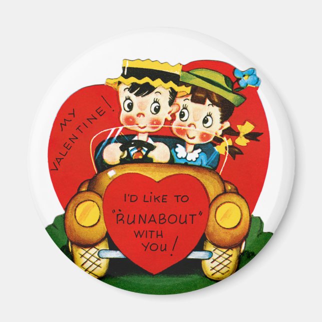 Valentine Runabout Magnet (Vorne)