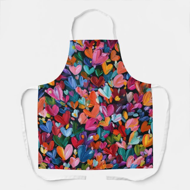 Valentine’s Day Apron | Cute, Romantic & Love Schürze (Vorderseite)
