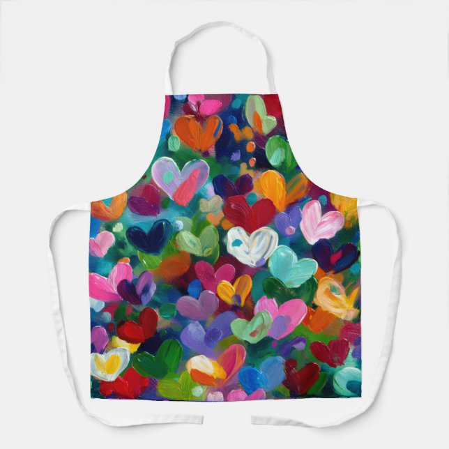 Valentine’s Day Apron | Cute, Romantic & Love Schürze (Vorderseite)