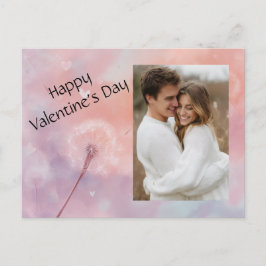 Valentine’s Day Custom Photo Card for Couples Feiertagspostkarte
