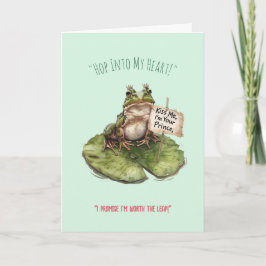 Valentine’s Day Funny Card – Cute Pun Love Humor Feiertagskarte