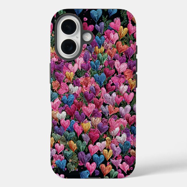 Valentine’s Day iPhone 16 Case | Romantic (Rückseite)