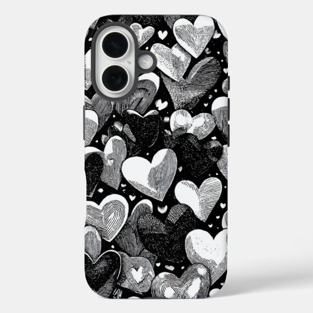 Valentine’s Day iPhone 16 Case | Romantic (Rückseite)