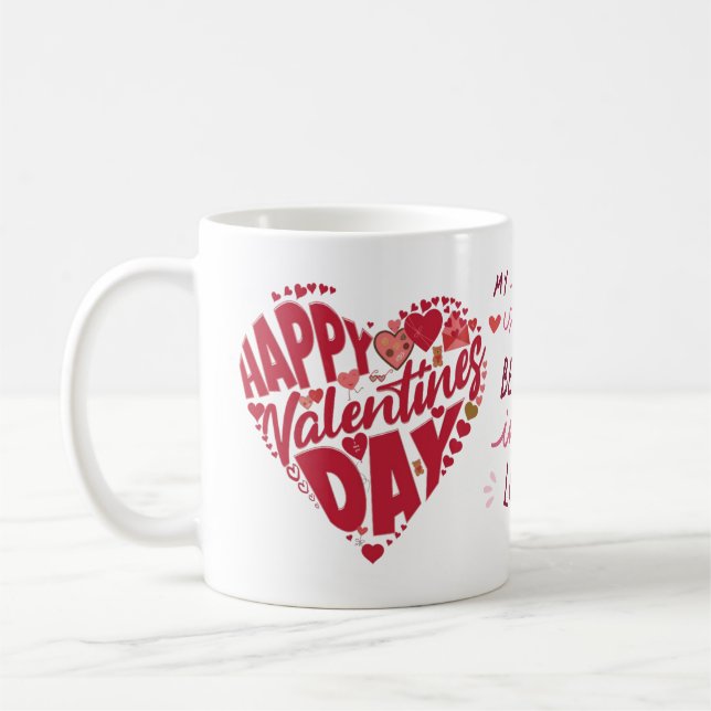 Valentine’s Day Love Mug Kaffeetasse (Links)
