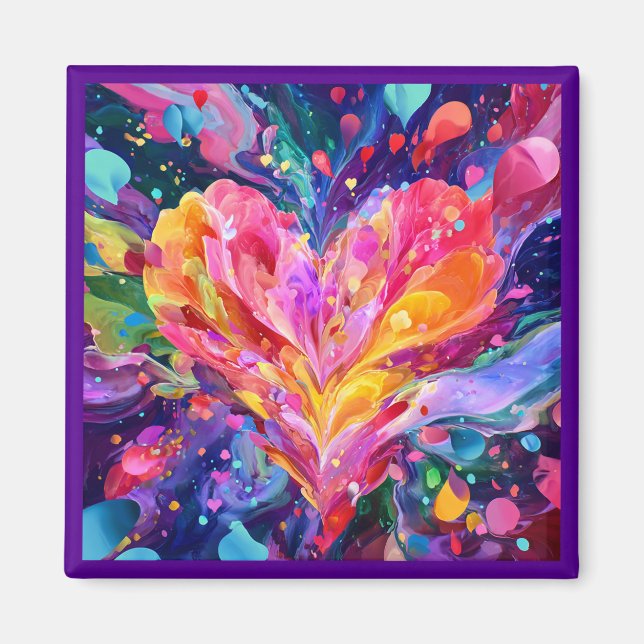 Valentine’s Day Magnet | Romantic, Cute  (Vorne)