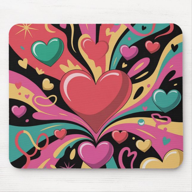Valentine’s Day Mousepad | Romantic (Vorne)